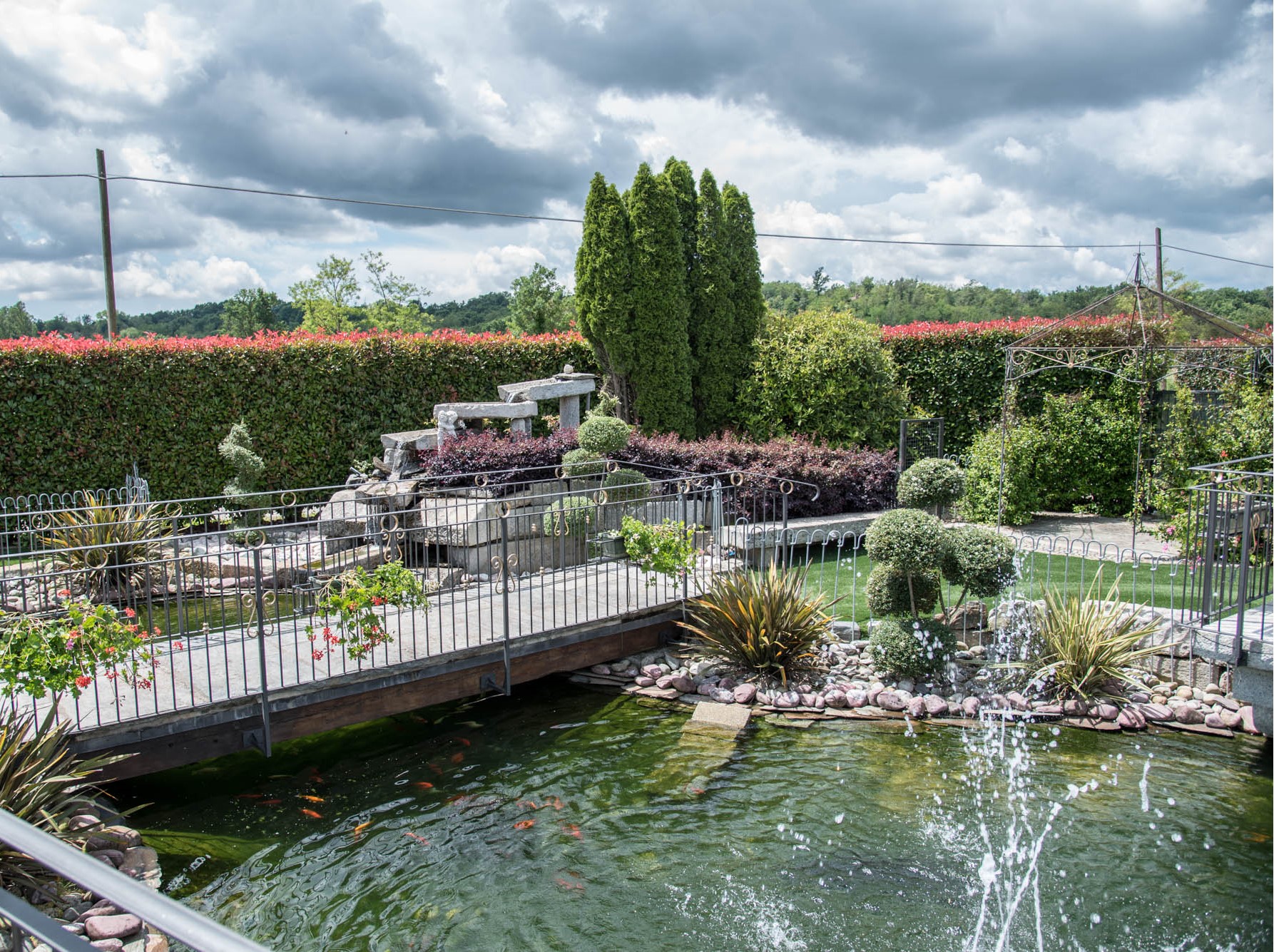 gallery giardino - IL GIARDINO DEL RISTORO l'oasi di relax e benessere - location calda e autentica atmosfera piemontese